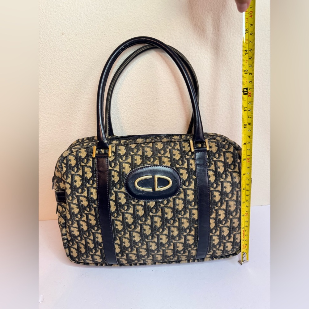 CHRISTIAN DIOR Diorissimo Top Handle Bag Vintage - Picture 3 of 13